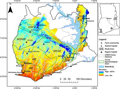 Soil health and synergy of ecological determinants of green cocoa productivity in different soil ecotypes in Ghana